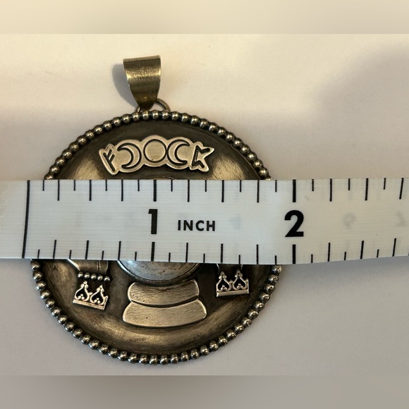 Rare Soliloquy Jewelry by Kerin Scales Fortune Teller Pendant - Picture 5 of 9